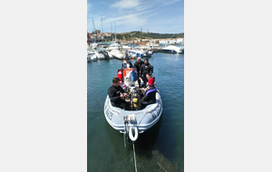 Des plongées de validation en mer à Banyuls et Cala Montgo avec notre bateau "Le Baliste"